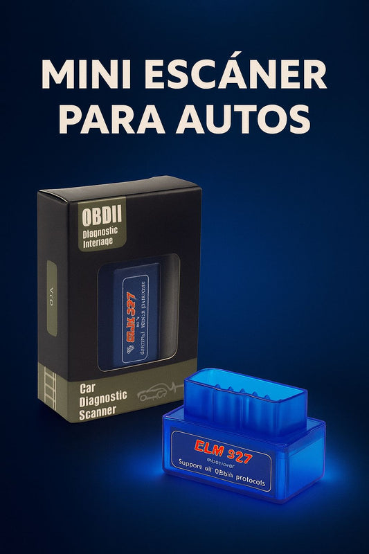 MINI ESCANER PARA VEHICULOS - ELM327